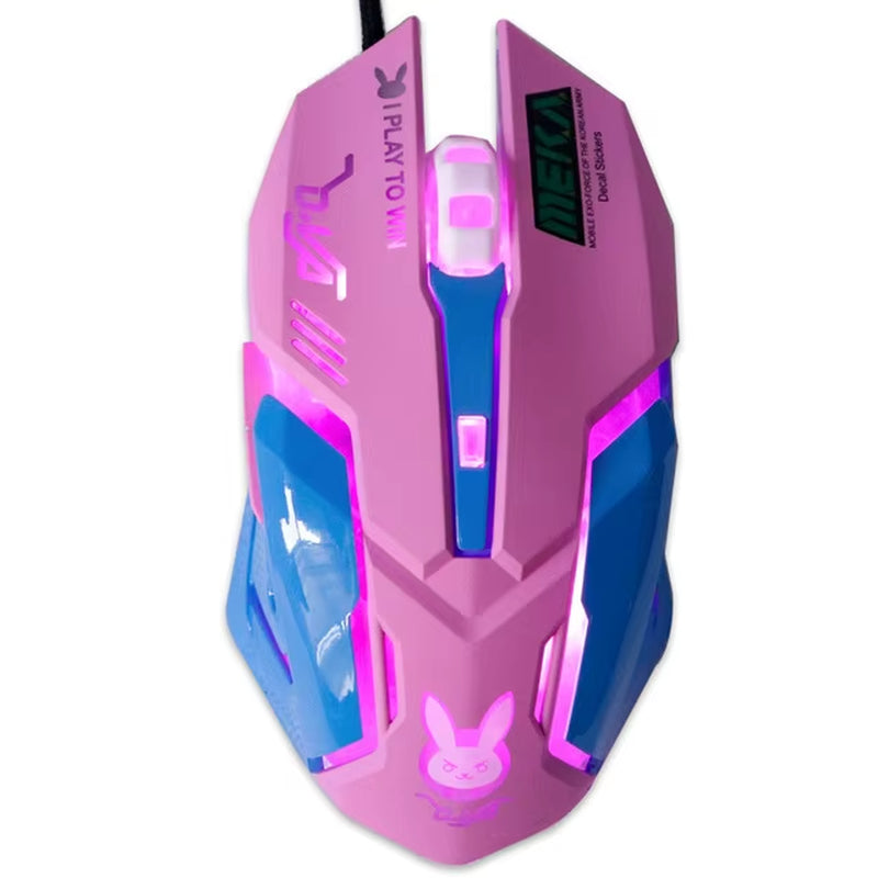 New 2022 Silent Wired Computer Mouse LED Backlight Ergonomic PC Notebook Computer Mouse Variety Optional Computer Accessories