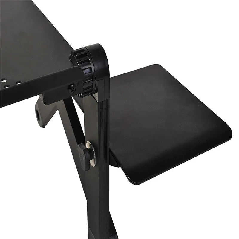 K-STAR Portable Computer Desk Adjustable Laptop Computer Desk Folding Computer Desk Ventilation Lift Bracket Tray Bed Table