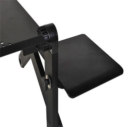 K-STAR Portable Computer Desk Adjustable Laptop Computer Desk Folding Computer Desk Ventilation Lift Bracket Tray Bed Table
