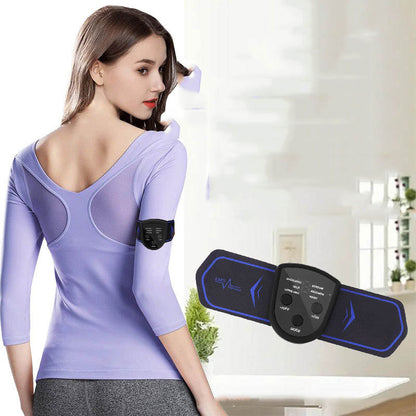 Neck Massage Stickers Portable Charging Mini Cervical Massage Patch Muscle Relaxation Low Frequency Massage for Shoulder Neck